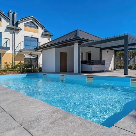 Lägenhet Baltycka Oaza Luxury Basen, Sauna, Jacuzzi Jastrzębia Góra