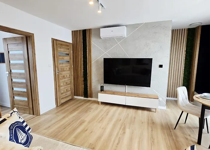 Lägenhet Baltycka Oaza Luxury Basen, Sauna, Jacuzzi