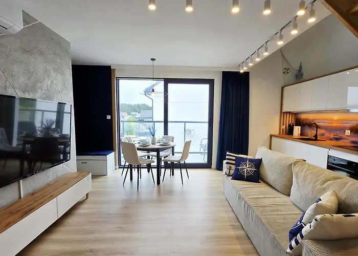 Baltycka Oaza Luxury Basen, Sauna, Jacuzzi Lägenhet *