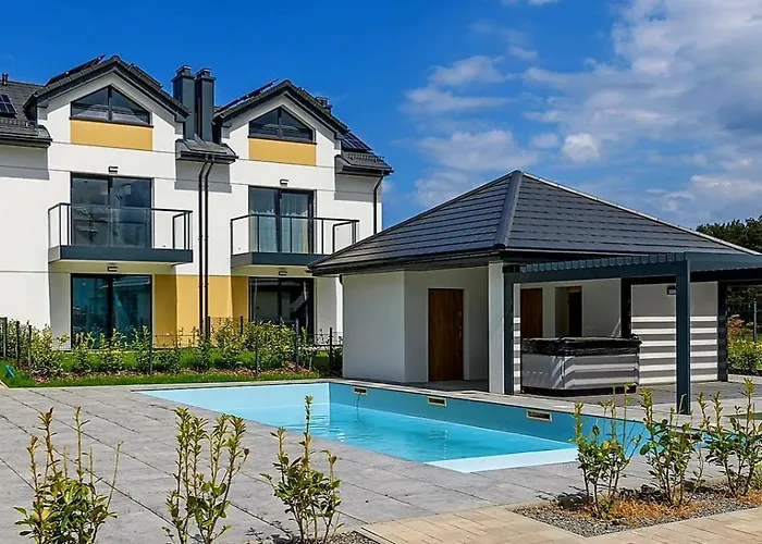 Baltycka Oaza Luxury Basen, Sauna, Jacuzzi Lägenhet