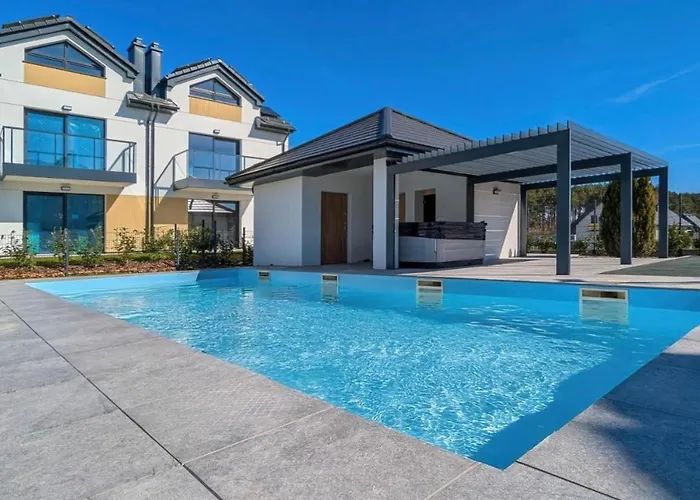 Lägenhet Baltycka Oaza Luxury Basen, Sauna, Jacuzzi Jastrzębia Góra