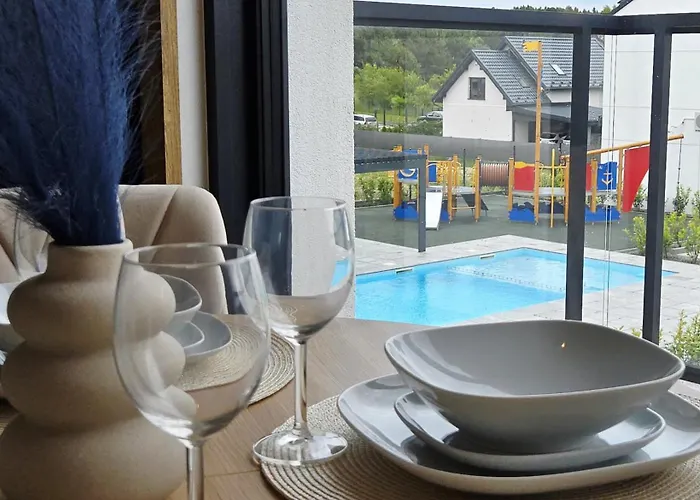 Baltycka Oaza Luxury Basen, Sauna, Jacuzzi * Jastrzębia Góra